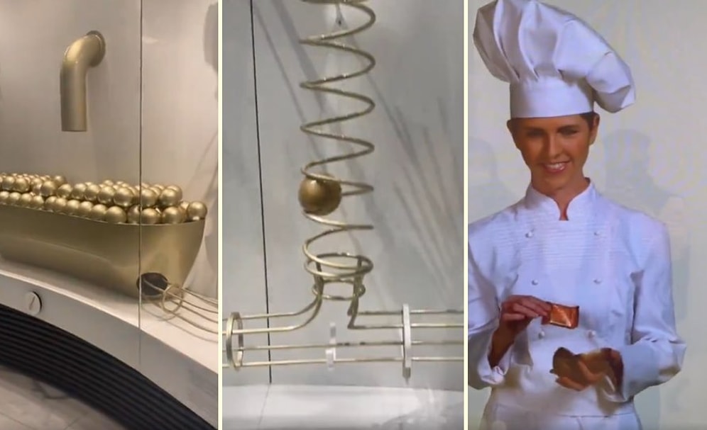 Bir Çikolata Firmasının Hazırladığı Harika Tasarım ve Almak İstediğiniz Çikolatanın Hipnotize Edici Yolculuğu