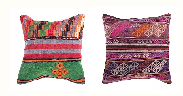 You can buy these handmade kilim pillows as a Turkish gift for your loved ones or for yourself!