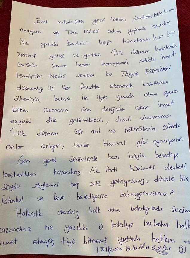 Çakıcı'dan Kılıçdaroğlu'na Hakaret ve Tehdit Dolu Mesaj: 'Sana Akıllı Ol Diyorum!'