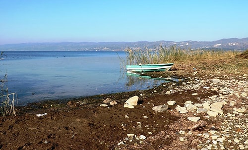 Sapanca Gölü'nde Su Seviyesi Kritik Noktaya Doğru Düşüyor