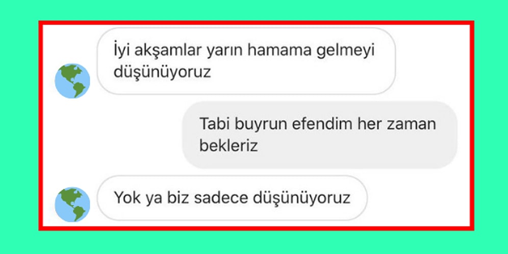 Hamamcıya Gelen Beyin Eriten Mesajları Görünce Ekrana Boş Boş Bakıp Güleceksiniz