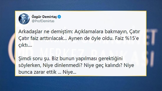 Merkez Bankası'nın Faiz Kararı İçin Ekonomistler Ne Dedi?