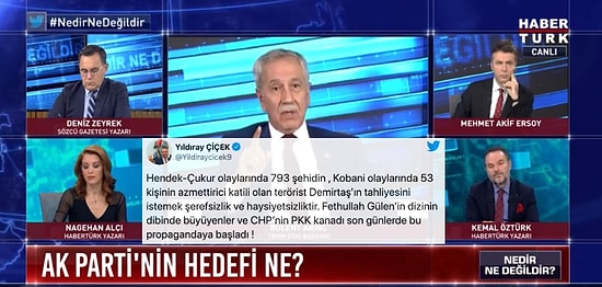 Bülent Arınç: 'Demirtaş ve Kavala Tahliye Edilmeli'