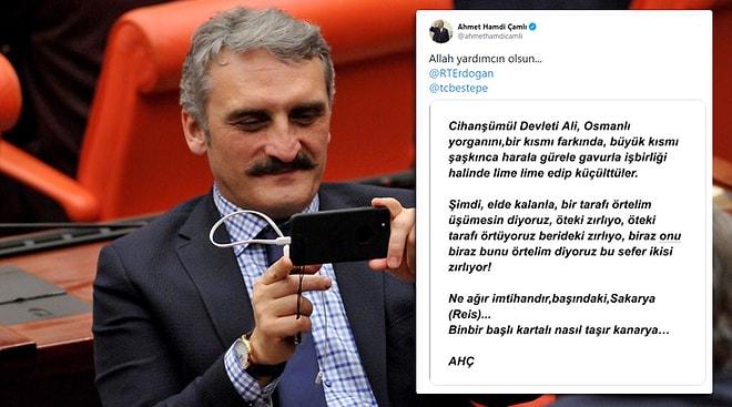 'Horolop Şorolop' Bir Edebi Akım: AKP'li Ahmet Hamdi Çamlı, Erdoğan'a Yazdığı İlginç Şiirle Gündemde