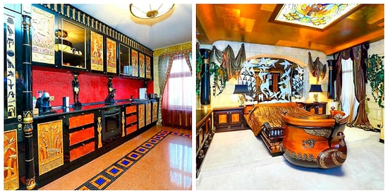 Хотите жить как фараон? Тогда эта роскошная квартира в Москве за 1,7 млн долларов прекрасно вам подойдет (11 фото)