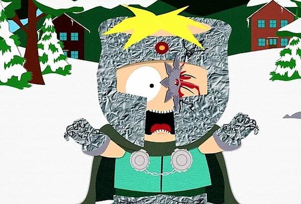 5. South Park'ta, tek amacı "Bu iğrenç kokuşmuş dünyayı kaosa sürüklemek" olan Profesör Chaos