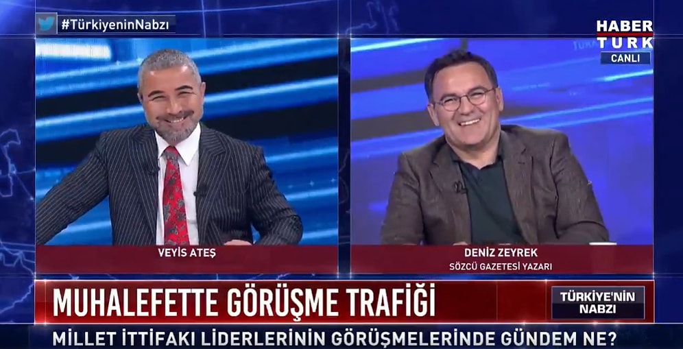 Habertürk'te Yine Olaylar Olaylar: Deniz Zeyrek'in 'Fareye Dönüşmekten İyidir' Dediği Mete Yarar 'Edepsiz Herif' Diyerek Yayını Terk Etti