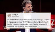 CNN Türk'te Eski Meclis Başkanı Cemil Çiçek Olduğu Düşünülerek Başka Birinin Tweet'leri Okundu