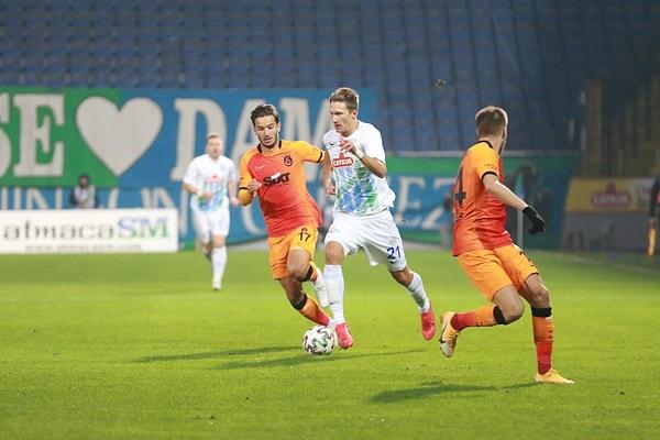 Süper Lig 2020-2021 sezonu 10. hafta mücadelesinde Çaykur Rizespor ile Galatasaray karşı karşıya geldi.