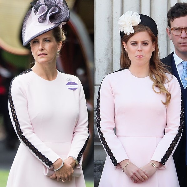 4. Графиня Уэссекса Софи и принцесса Беатрис