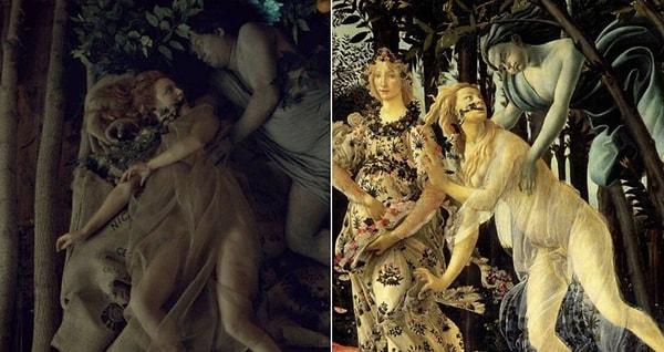 28. Thomas Harris ve Bryan Fuller'in 'Hannibal'ı (2015) ve Sandro Botticelli'nin 'İlkbahar' (1477–1482) tablosu: