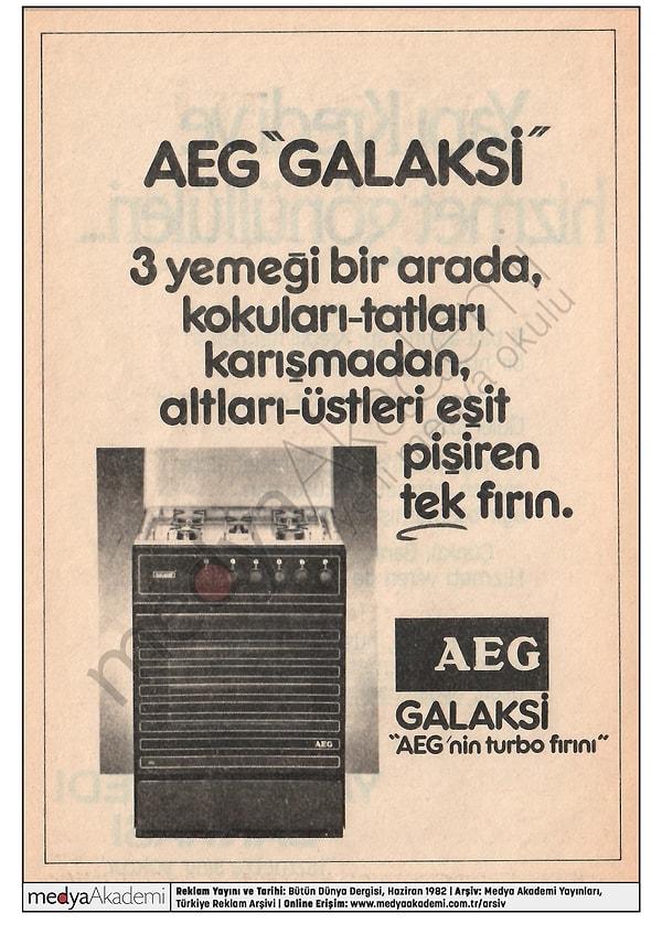 1. AEG Galaksi, Bütün Dünya Dergisi, Haziran 1982