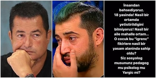 Bu Sözler Acun'a! MasterChef Yarışmacısı Uğur Yılmaz Deniz'in Maruz Kaldığı Davranışa Emre Kınay'dan Çok Sert Tepki