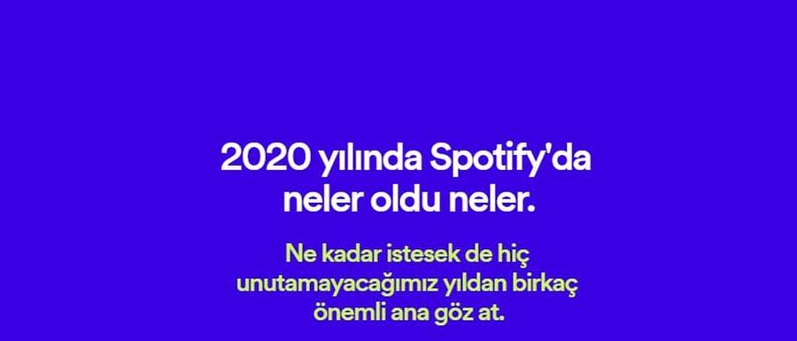 Spotify Wrapped Nasil Bakilir Iste 2020 Spotify Ozetim Ve En Cok Dinledigim Sarkilar Listesi Direkt Linki