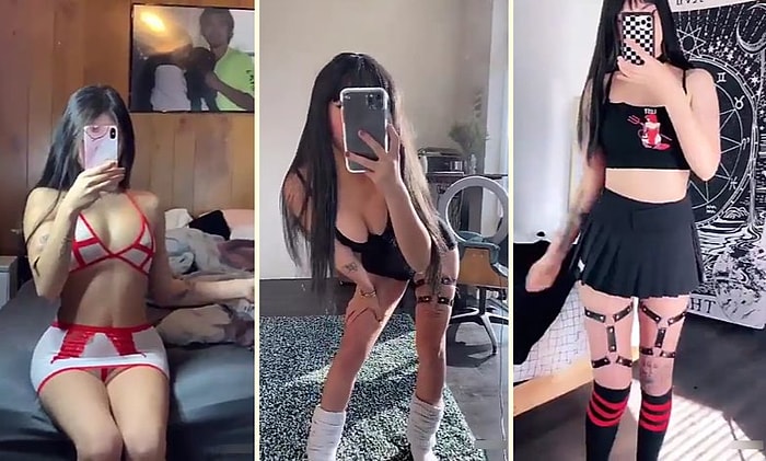 Böyle Akımların Köpeğiyiz: TikTok Kadınlarından Ortamın Ateşini Yükselten Seksi Kıyafet Değiştirme Akımı