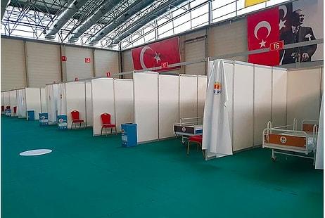 Adana'da Sahra Hastanesini Kapatmışlardı: İzmir'de Spor Salonu Revire Çevrildi