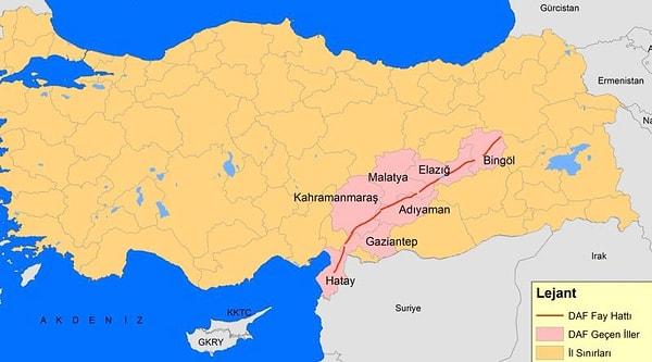 Çelikhan-Erkenek arasına ve Maraş-Türkoğlu fayına dikkat