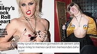 Eski Çılgın Günlerine Geri Döndü: Miley Cyrus Bir Dergi Çekimi İçin Göğüslerini Tamamen Açtığı Pozlar Verdi