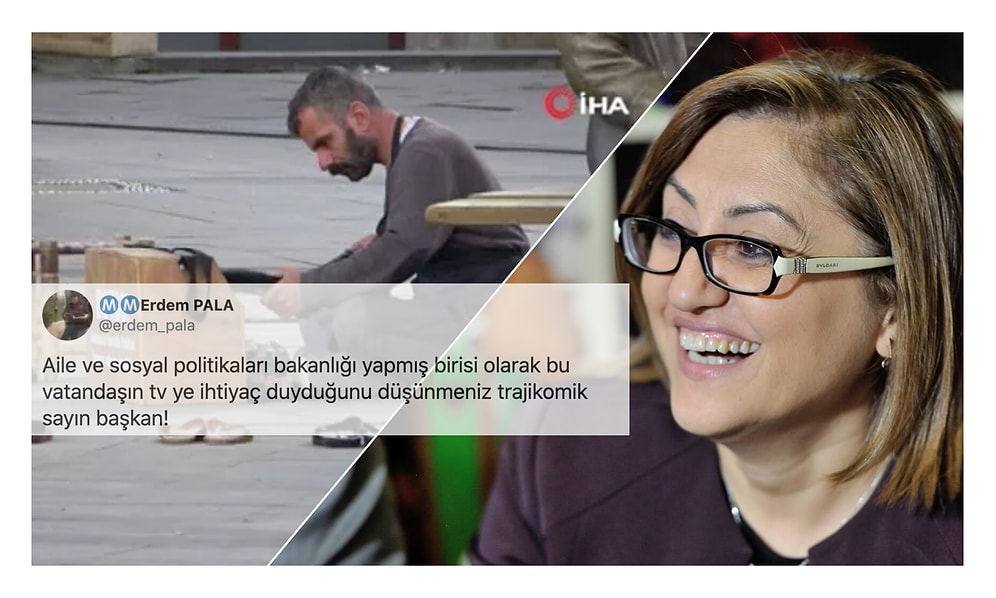 Karantinadan Haberi Olmadığı İçin Müşteri Bekleyen Boyacıya Fatma Şahin 'Televizyon Alınacak' Dedi: 'Bunu mu Anladınız?'