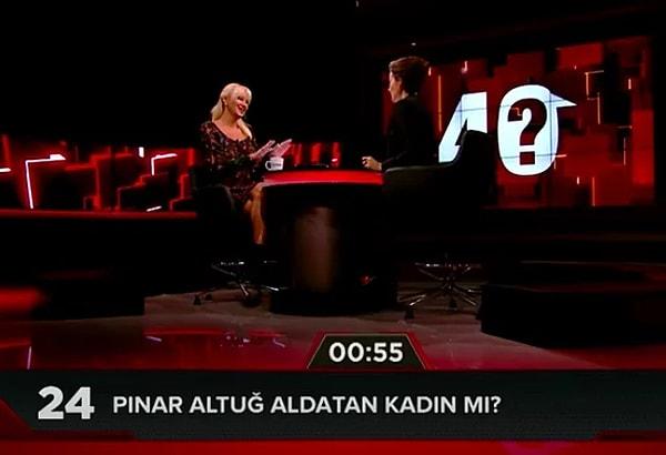 9. Jülide Ateş'in programına katılan Pınar Altuğ, esti gürledi!