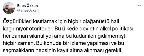 Bugün Tekellere Gelen Koronavirüs Tedbirleri Gereği Alkol Yasağı ve Satışın Durması Tepkilerin Odağında