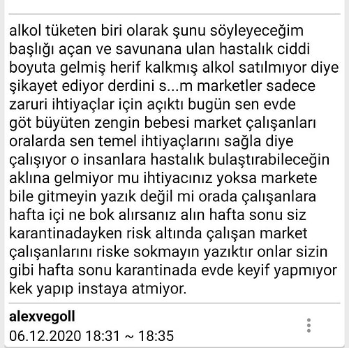 Bugün Tekellere Gelen Koronavirüs Tedbirleri Gereği Alkol Yasağı ve Satışın Durması Tepkilerin Odağında