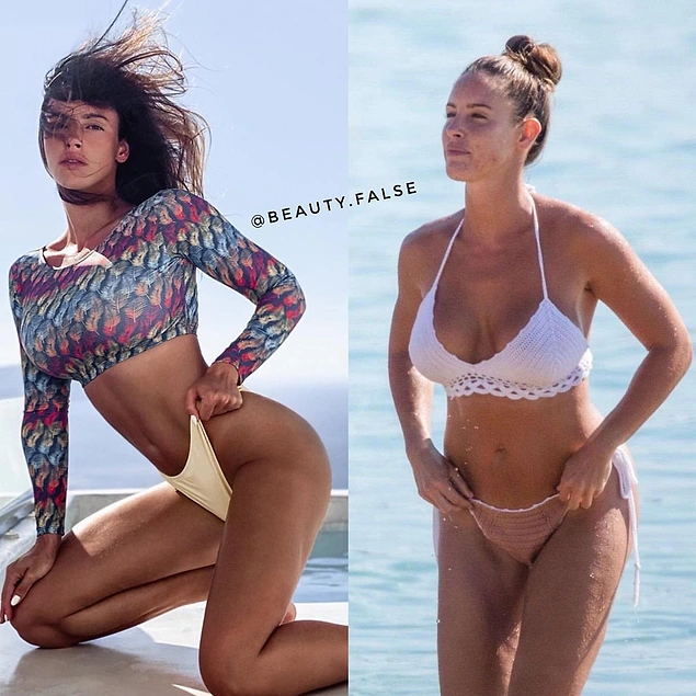 Yüz, göbek ve popoya dayamışsın shopu bizden saklayamazsın bacım.