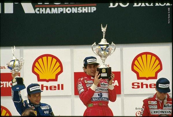 6. Altıncı viteste şampiyon olan bir efsane: Ayrton Senna