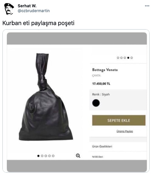 Acaba Bizimle Dalga mı Geçiyorlar? Bottega Veneta Markasının 17 Bin Lira Değerindeki Çöp Poşetinden Hallice Çantası