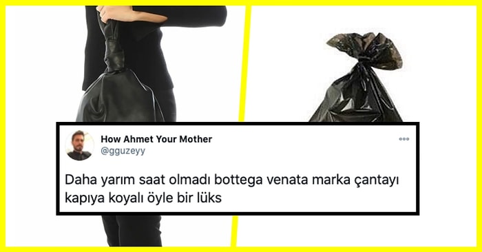 Acaba Bizimle Dalga mı Geçiyorlar? Bottega Veneta Markasının 17 Bin Lira Değerindeki Çöp Poşetinden Hallice Çantası