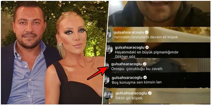 Gülşah Saraçoğlu, Eski Sevgilisi Gökhan Göz'ün Canlı Yayınına Girerek Ağza Alınmayacak Küfürler Yağdırdı!