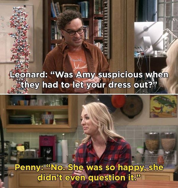 Ayrıca The Big Bang Theory serisinin finali sırasında, Penny'nin hamile olduğunu ima etmesi üzerine seyirciler çığlık atmaya ve tezahürat yapmaya başlamış, "güvenlik için" başka bir çekim yapmak zorunda kalmışlar.