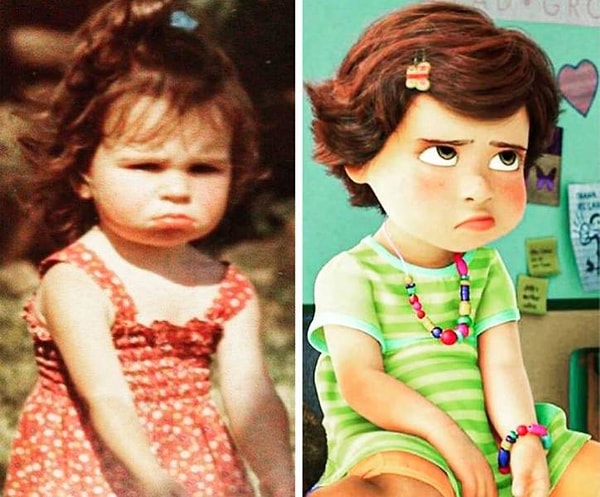 15. "Моя девушка Бонни абсолютно убеждена, что вдохновила создателей "Истории игрушек". Вот ее фото в детстве. И как с ней поспоришь?!"