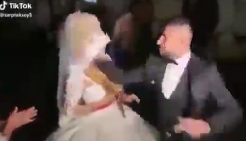 Olmaz Olsun Böyle Adet: Damat, İleride Kendisine Karşı Gelmesin Diye Geline Tokat Attı, Düğündeki Herkes Alkışladı