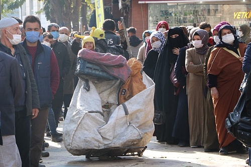 Şanlıurfa'da Korkutan Kalabalık! Çevik Kuvvet Ekipleri Yönlendirildi