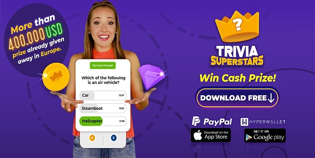 Welcome to Trivia SuperStars' fun and the rewarding world!
