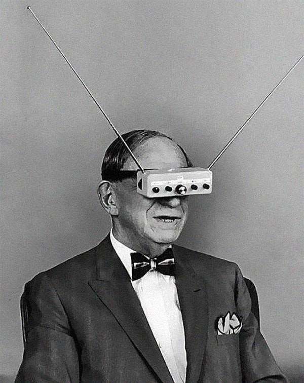 15. Телевизионные очки за десятилетия до Google Glass, 1960-е