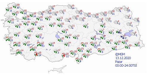 Meteoroloji'den Turuncu Alarm! İstanbul Başta Olmak Üzere 43 ile Fırtına ve Yağış Uyarısı