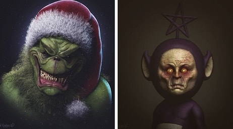 Реалистичные версии икон поп-культуры Уила Хьюза, которые, вероятно, могут вызвать ночные кошмары (19 фото)