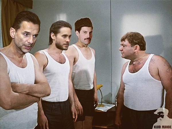 23. «Джентльмены удачи» и рок-звёзды, выступавшие в белых майках