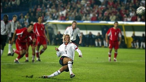 2003'te, kaçırdığı penaltı sonrası Beckham ile münakaşaya giren futbolcumuz hangisiydi?