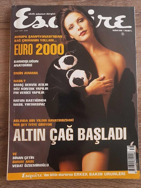 7. 2000'li yıllara geldik bile... Esquire - Haziran 2000 kapağı