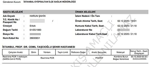 Ehliyeti Kayboldu, Adına Korona Testi Yapıldı: 'Şirket Açıldığını Duydum Ama Bunu Duymadım'