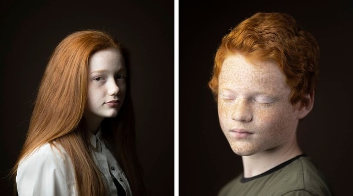 Фотограф снимает уникальных рыжеволосых людей по всему миру (15 фото)