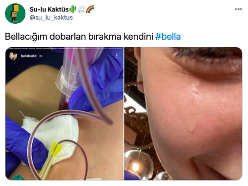 Sosyal Medya Hesabından Kamyon Arkası Yazısı Paylaşımı Yapan Bella Hadid'e Türk Takipçileri Sessiz Kalamadı