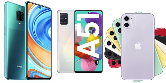 Ellerimizden Düşmediler! Ülkemizde 2020 Yılının En Çok Satan Akıllı Telefonları