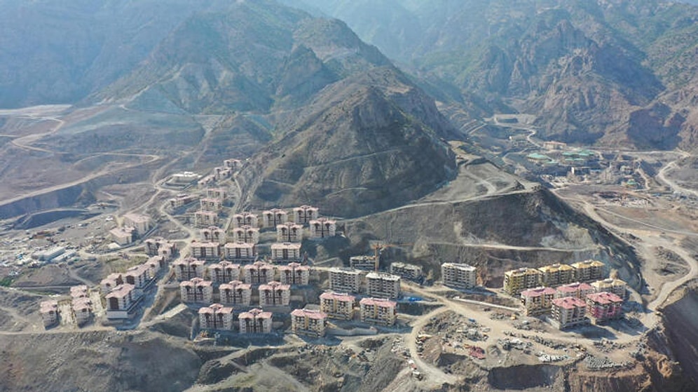 Sular Altında Kalacak Yusufeli'nin Yeni Yerleşiminde Sona Doğru Gelindi