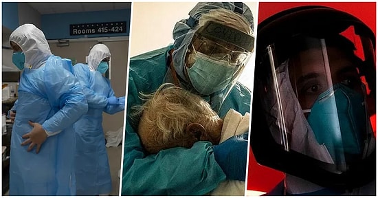 Ne Kadar Teşekkür Etsek Az! Pandemi Sürecinde Sağlık Çalışanlarının Neler Yaşadığını Gösteren 20 Fotoğraf