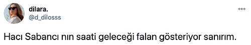 Zenginin Malı Züğürdün Çenesini Yine Yordu, Hacı Sabancı'nın Milyonlarca Liralık Saati Olay Oldu!