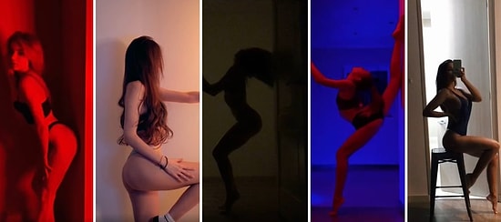 2020'yi Harika Bir Akım ile Kapatıyoruz: TikTok Kadınları, Işıkları Kapatıp En Seksi ve Ateşli Pozlarını Verdiler
